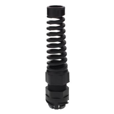 Installatiemateriaal - Wiska - ESKVS-P 32 BK - Kunststof polyamide wartel PUSH -IN met kabelbescherming M32 (RAL 9005) zwart - 10112642
