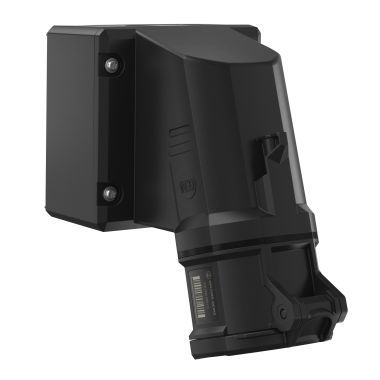 Fiches, interrupteurs et prises de courant - Walther Werke - NEO Socle de prise mural 32A 5P 7h IP54 500V avec bornier push-in et socle pivotant - FW13150701