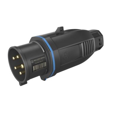 Fiches, interrupteurs et prises de courant - Walther Werke - NEO Fiche One-Touch 32A 5P 9h IP54 230V avec pince à ressort - FW230509CC