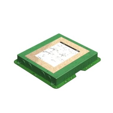 Kantoor elektrificatie en kabelmanagement - Simon - Plastic kabeldoos voor vloerdozen 52050204-035, KF400/1 en S - G401