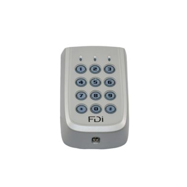 Deurcommunicatie en toegangscontrole - Fdi - K-PAD klavier bedraad in grijs PC (2x relais, opbouw) - GB-060-118