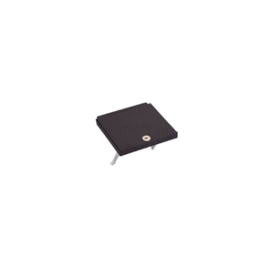 Kantoor elektrificatie en kabelmanagement - Simon - IP66 Zwart deksel voor enkele vloerdoos - KFS1001/74