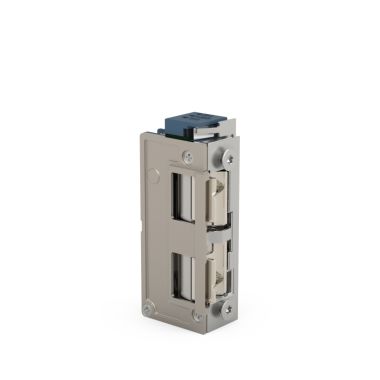 Deurcommunicatie en toegangscontrole - Openers and closers - Serie 5U - Elektrisch deurslot standaard met microswitch (10-24V AC/DC- 12V DC 100%) met dagschootgeleider - OC5016