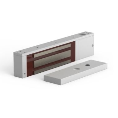 Deurcommunicatie en toegangscontrole - Openers and closers - Serie MEX - Elektromagneet MEX280 (285kg) opbouw (12-24V DC) Reed + LED + timer - OCM015
