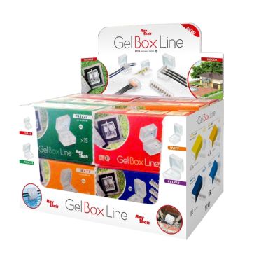 Installatiemateriaal - Raytech - Woody GEL BOX LINE display - RAY-0219