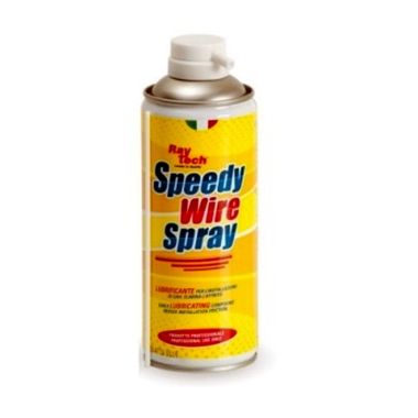 Outils et protection - Raytech - Speedy Wire Spray- Bombe aérosol de 400 ml - 12 pcs/emballage - Mousse blanche - SPEEDYWSPRAY