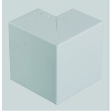 Kantoor elektrificatie en kabelmanagement - Simon - Uitwendige hoek 65x20 - Geanodiseerd aluminium - TMA2021048