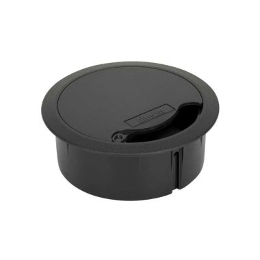 Électrification des bureaux et gestion des câbles - Simon - Sortie de câbles diamÅ tre 102mm - Gris graphite - TS10/14