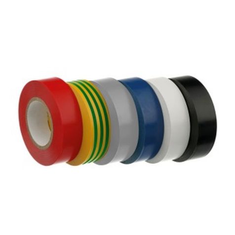 Rayteam 1510/13 gele isolatietape (B: 15mm; D: 0,13mm; L: 10m)