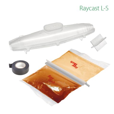 Raycast L10-S Joint droit de type blindé avec isolation bi-composant