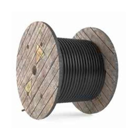 Kabel per lopende meter, zwart, 3-polig, H07RN-F 3G1,5