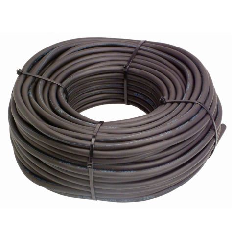 Kabel op rol van 100m H05RR-F 3G2,5, zwart Polybeutel met Etikett