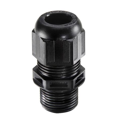 ESKV-L 50 BK - Kunststof wartel M50 (RAL 9005)