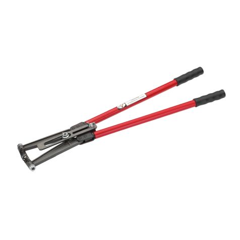 Pince à poinçonner tôle trapézoïdale avec trou de 10 mm, 700 mm