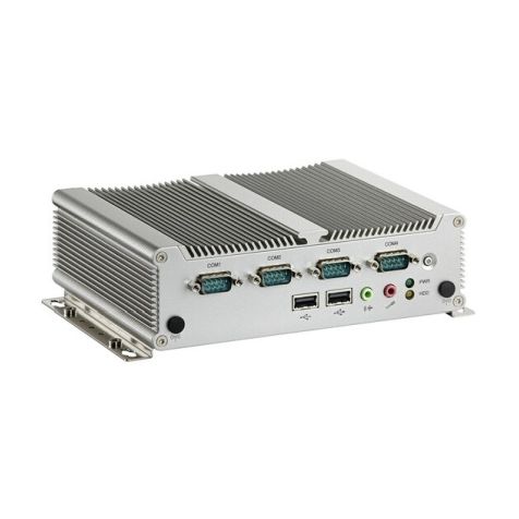 IPerVoice-systeemserver, afmetingen: 55 x 206 x 141 mm (h x b x d)