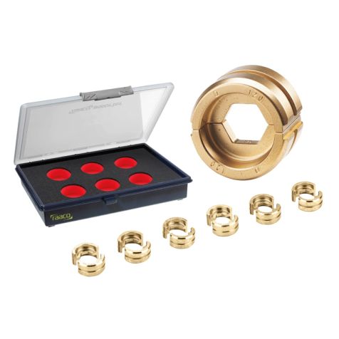 Set insert DIN, 6 pieces dans une boîtede transport