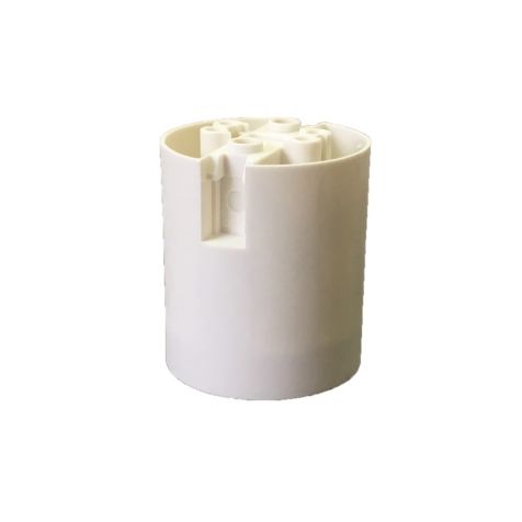 Socket Thermoplastique Lisse … Racc. Rapide E27 Blanc 