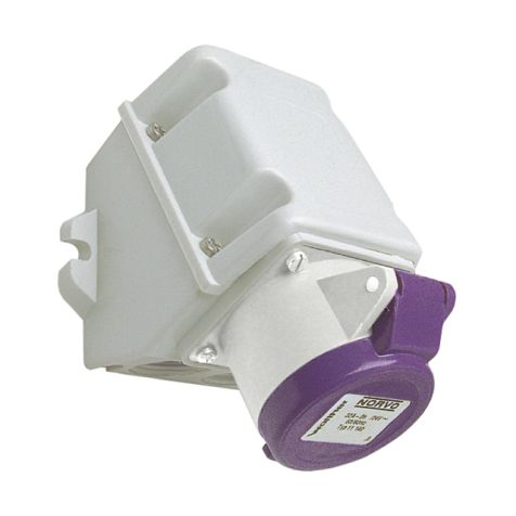NORVO Wandsteckdose 32A 2P 24V 0h IP44
