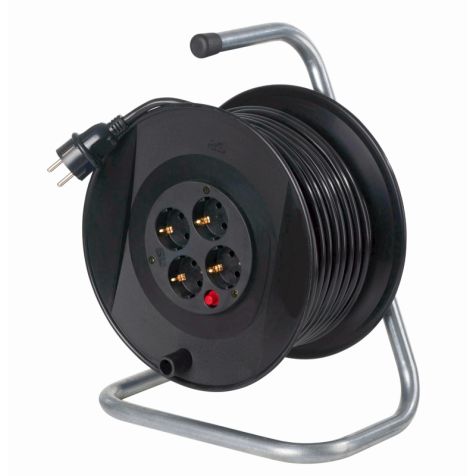Enrouleur de câble 50m H05VV-F 3G1,5 285mm (SHUKO)