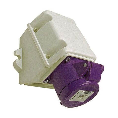 NORVO Stopcontact 32A 3P 24V