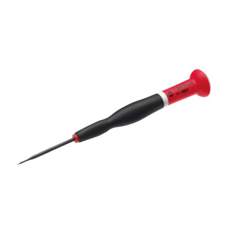 Precisieschroevendraaier Sleuf, 1,2 x 0,25 x 40mm, wit
