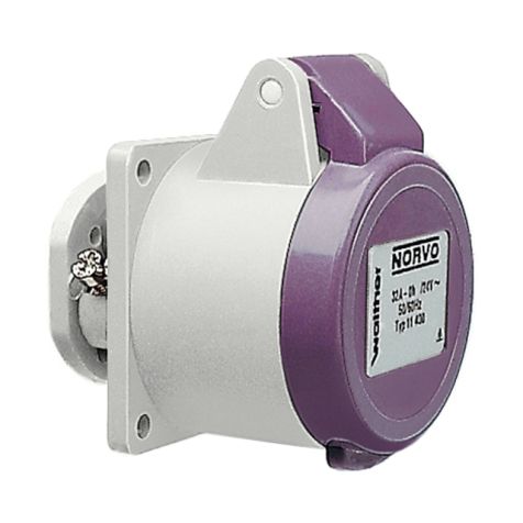 NORVO Stopcontact RECHT 32A 2P 24V