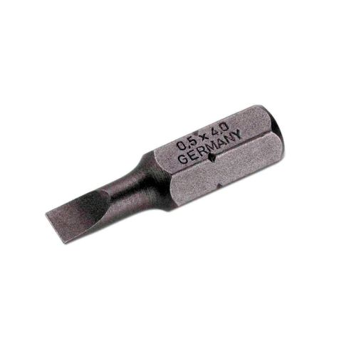 Standaard, losse bits voor sleufkopschroeven zonder Flex-zone 6,5 x 1,2 mm