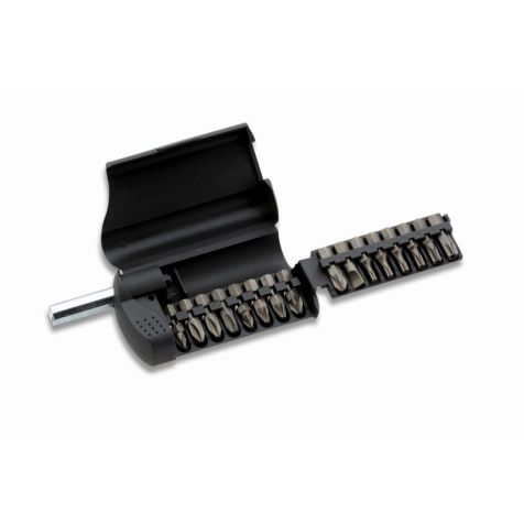 BitBox 17-delig met 16 bits voor sleufkopschroeven, PH, PZ, torx met boorgat