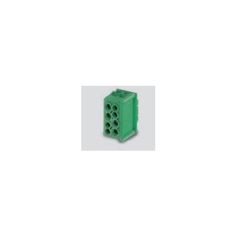 Hoofdgeleiderklem 1x4 4-0.35mm² 1x42.5-25mm² GROEN-GEEL