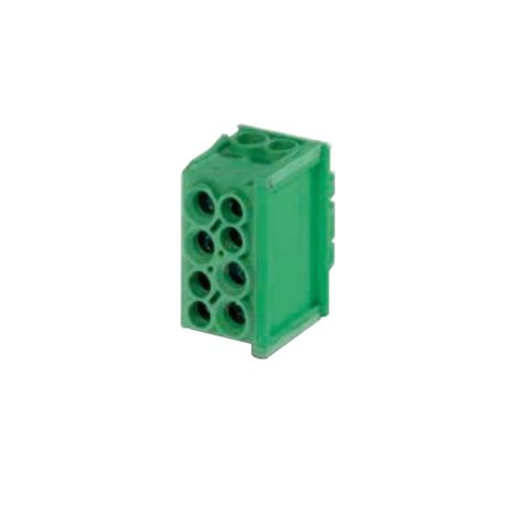 Hoofdgeleiderklem 2,5-35mm²- 1 Polig Geel groen