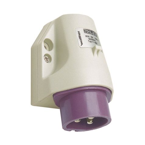NORVO Toestelstekker 32A 2P 42V 11h IP44