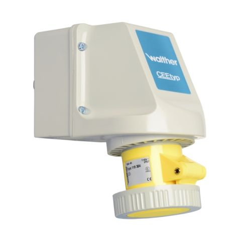 CEE Stopcontact 16A 3P 110V IP67