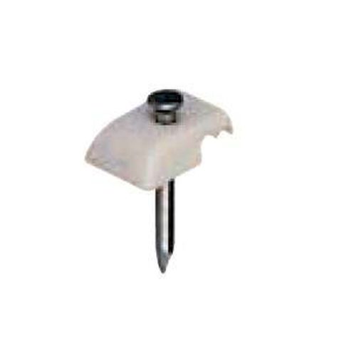 Attache Blanc Câble Plat-1201