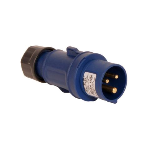 CEE Fiche Male 16A 3Pol 220V IP44 6h