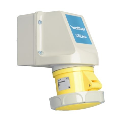 Wandsteckdose 32A 4P 110V 4h IP67