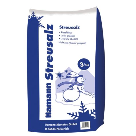 Strooizout in papieren zak, 3kg