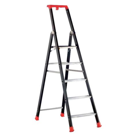 Aluminium klapladder 8 treden