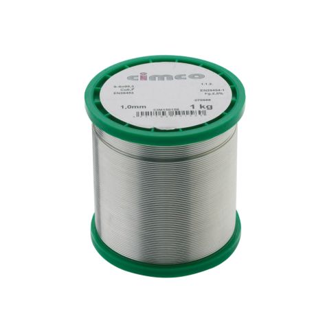 Soldeertin Loodvrij 1,5mm, 100gr