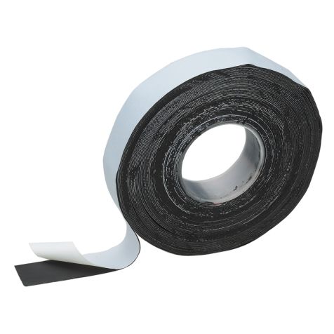 Zelflassend Isolatietape voor extreme temperaturen, Zwart, 19mm x 10m