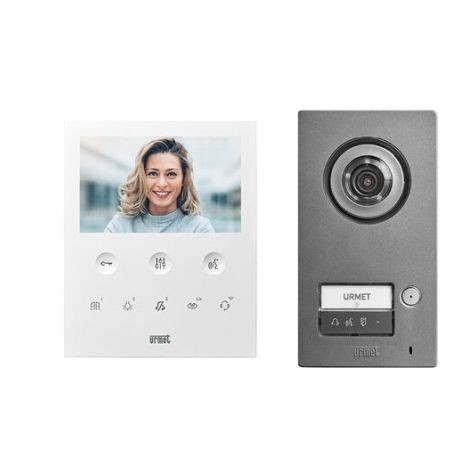 2Voice Kit vidéo unifamilial poste de rue Mikra2+moniteur 5standard (1784/781)