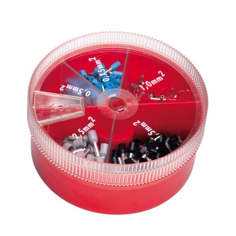Assortiments de embouts isolé 2-400 pcs