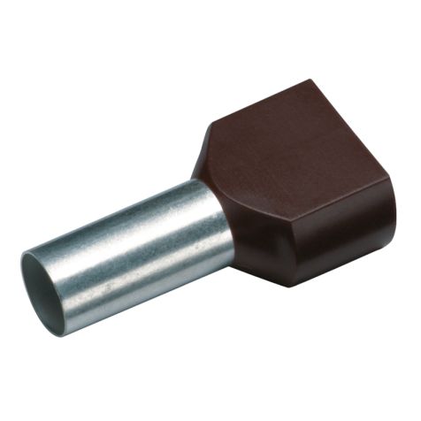 Embout isolé Noir2x1,5-12mm