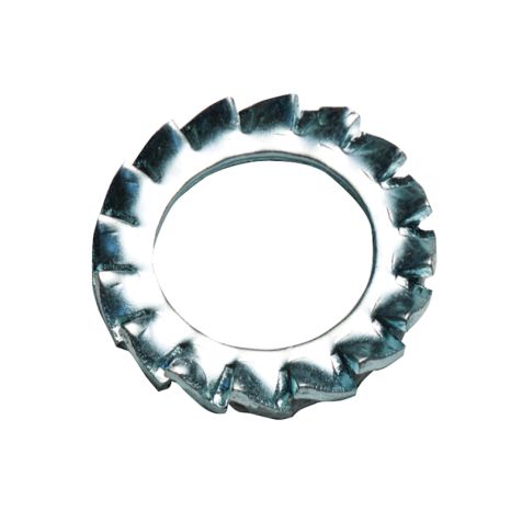Sluitring, gekarteld, M12