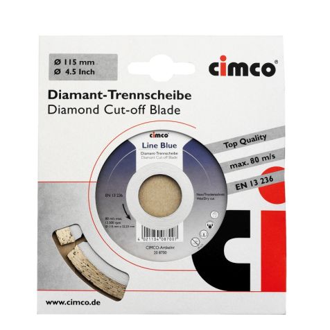 Slijpschijf Diamant, 230mm, Line Blue