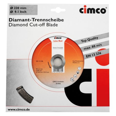 Diamantslijpschijven kalkzandsteen diameter 230