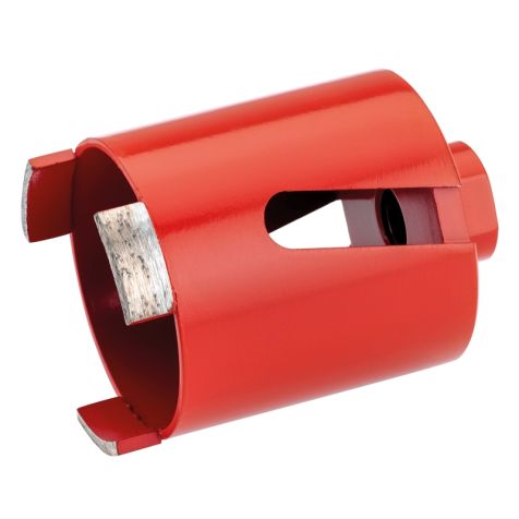 Couronnes Carottier DIAMANTés 65 Rouge 90mm