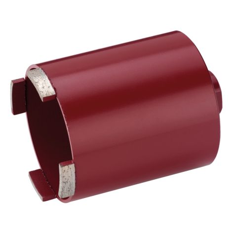 Couronnes Carottier DIAMANTés 90 Rouge 82mm