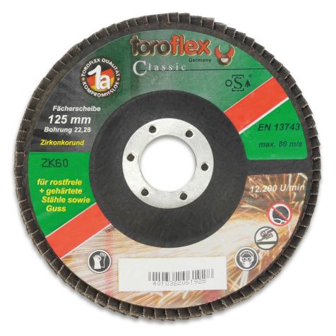 Slijpschijf Korrel 60, 125mm