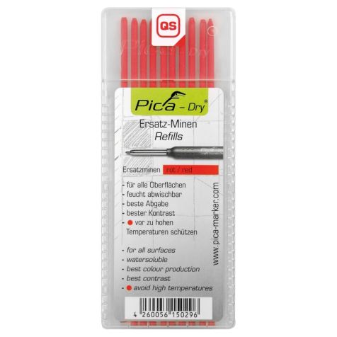 Navullingen (10x rood) voor 212151