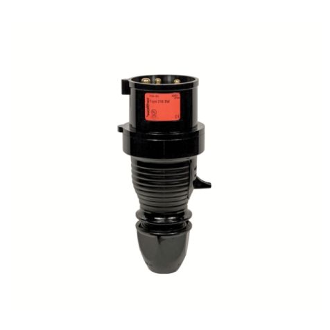 CEE FICHE 32A 5P 380V NOIR